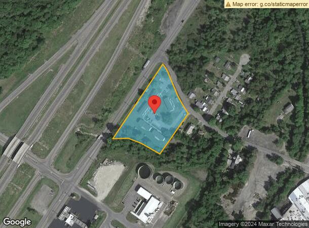  145 Taber St, Blossburg, PA Parcel Map