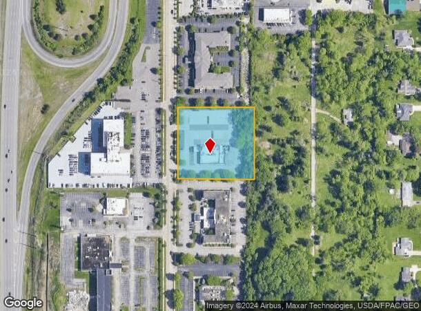  3655 Orange Pl, Beachwood, OH Parcel Map