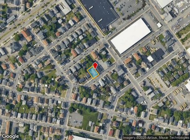213 Lowell St, Fall River, MA Parcel Map