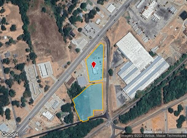 2702 W Oak St, Palestine, TX Parcel Map