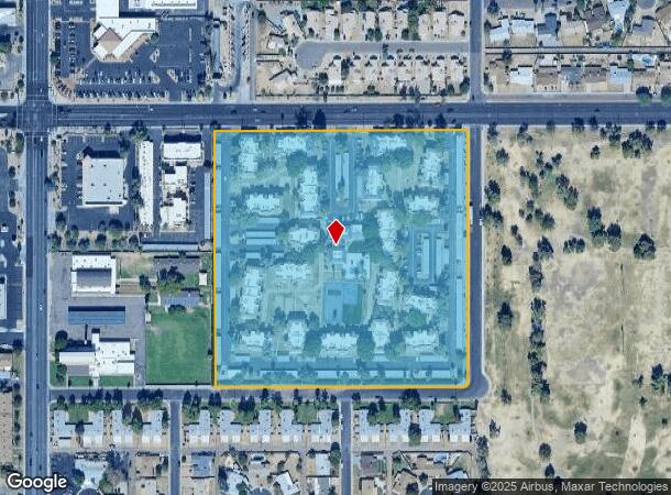  4141 W Glendale Ave, Phoenix, AZ Parcel Map