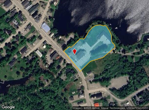  2443 Main St, Rangeley, ME Parcel Map