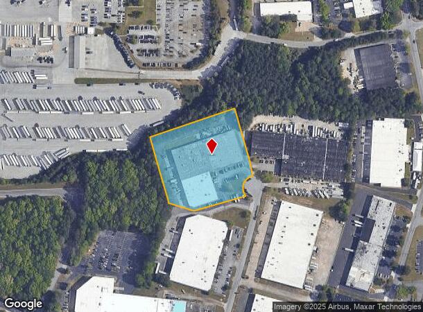 2525 Lantrac Ct, Decatur, GA Parcel Map