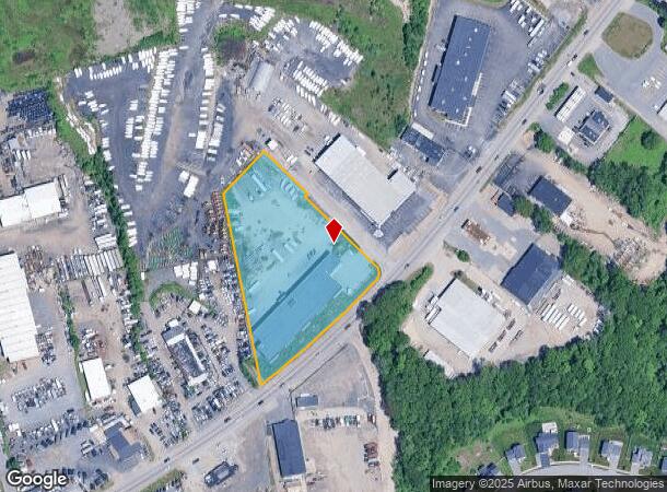 210 Sw Cutoff, Worcester, MA Parcel Map