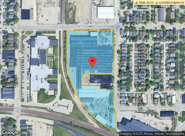  1745 S 66Th St, Milwaukee, WI Parcel Map