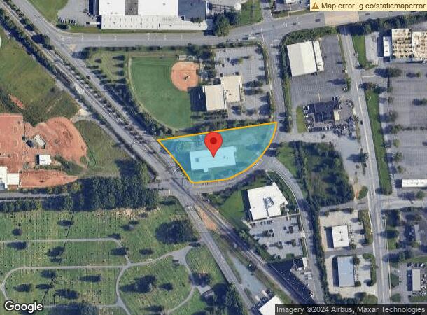  3401 Indiana Ave, Winston Salem, NC Parcel Map