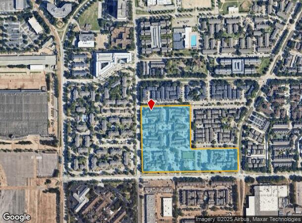  2111 Holly Hall St, Houston, TX Parcel Map