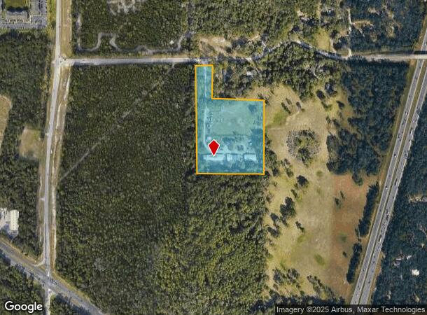 1411 Cassadaga Rd, Deland, FL Parcel Map
