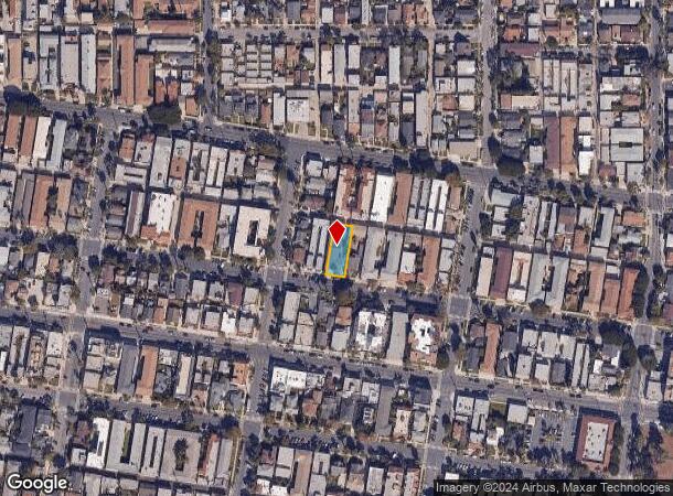  1721 E Appleton St, Long Beach, CA Parcel Map