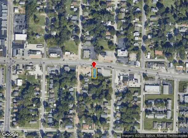  1310 E Kearney St, Springfield, MO Parcel Map