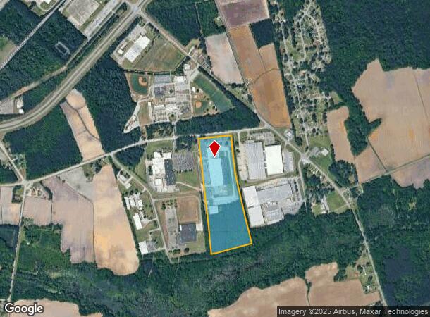 1800 Dobbs Farm Rd, Kinston, NC Parcel Map