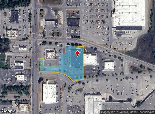  1517 Joe Mann Blvd, Midland, MI Parcel Map