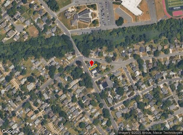  809 Hopkins Rd, Haddonfield, NJ Parcel Map