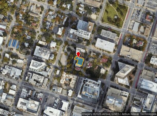  706 San Antonio St, Austin, TX Parcel Map