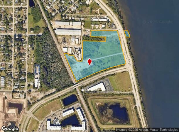 3370 Unknown Hwy Ne, Palm Bay, FL Parcel Map