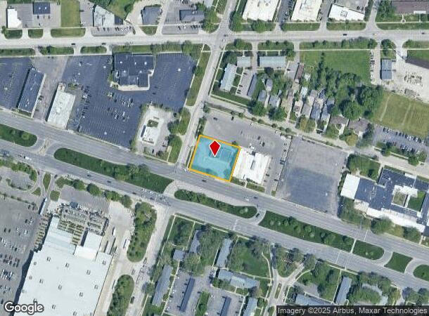  19601 Vernier Rd, Harper Woods, MI Parcel Map