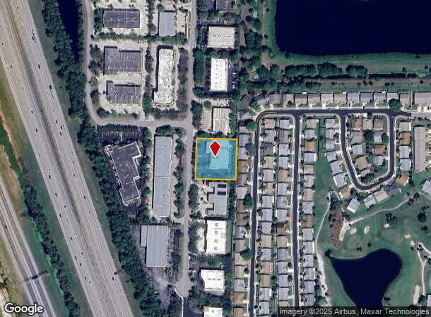 1649 Park Ln S, Jupiter, FL Parcel Map
