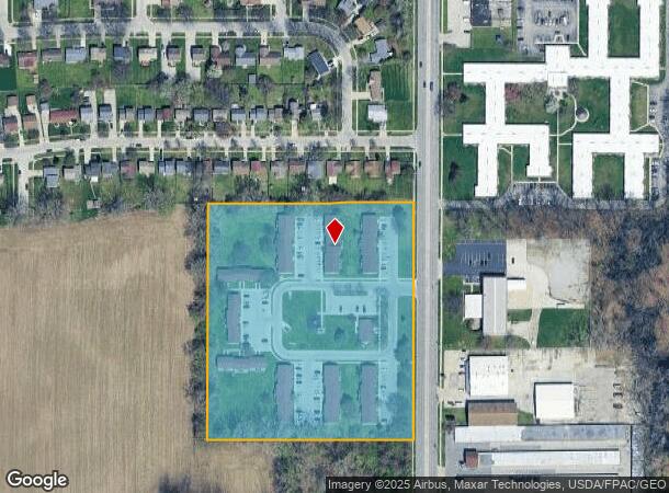  3503 Hilltop Blvd, Toledo, OH Parcel Map