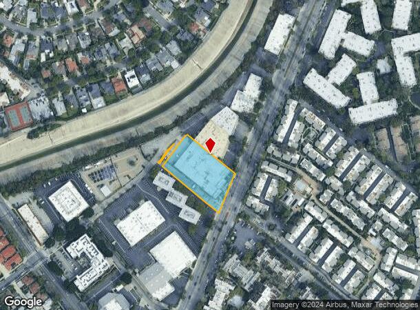  10451-10463 Jefferson Blvd, Culver City, CA Parcel Map