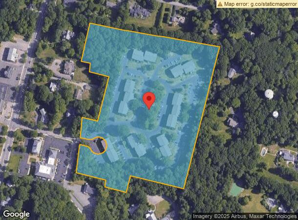  21 Westwood Glen Rd, Westwood, MA Parcel Map