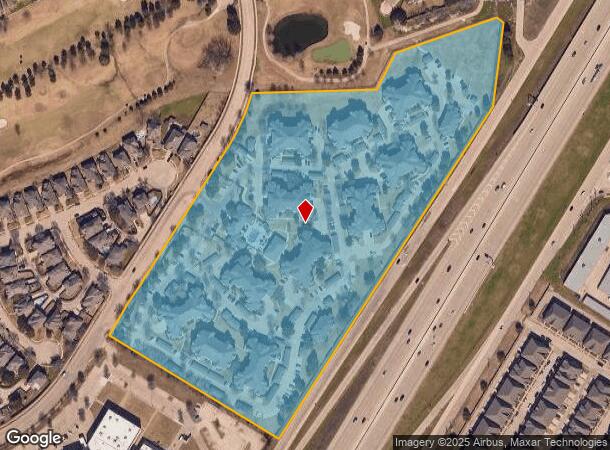  4230 Fairway Dr, Carrollton, TX Parcel Map