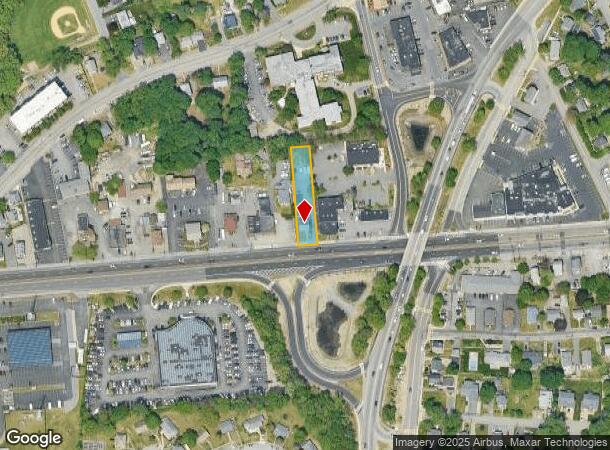  357 Worcester Rd, Framingham, MA Parcel Map