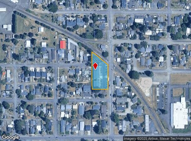 100 N 5Th St, Lebanon, OR Parcel Map