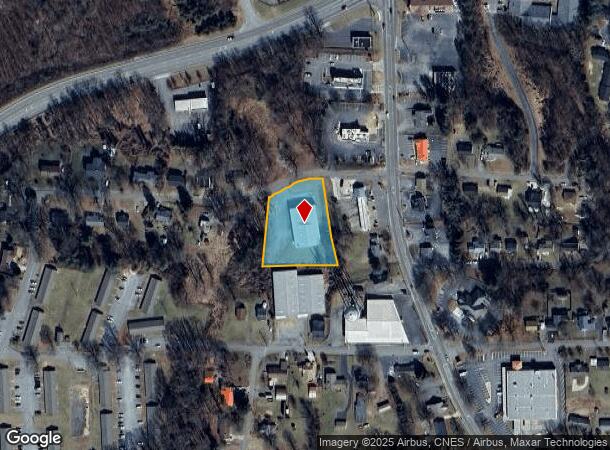 125 W Robin Rd, Elkin, NC Parcel Map