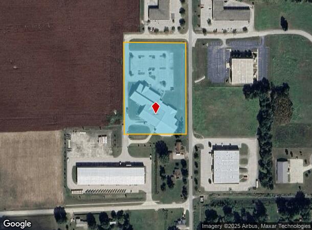  13923 E Capt Wj Nelson Dr, Odon, IN Parcel Map