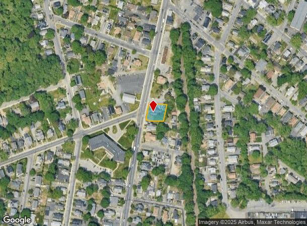 308 Hollis St, Framingham, MA Parcel Map