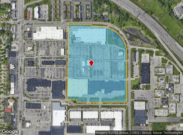  1575 Niagara Falls Blvd, Buffalo, NY Parcel Map