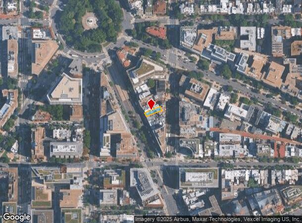  1329 Connecticut Ave Nw, Washington, DC Parcel Map