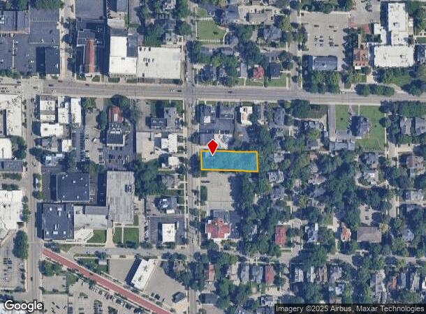  24 Lafayette Ave Se, Grand Rapids, MI Parcel Map