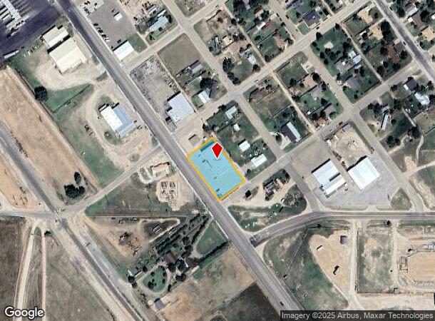 405 N Poplar St, Stratford, TX Parcel Map