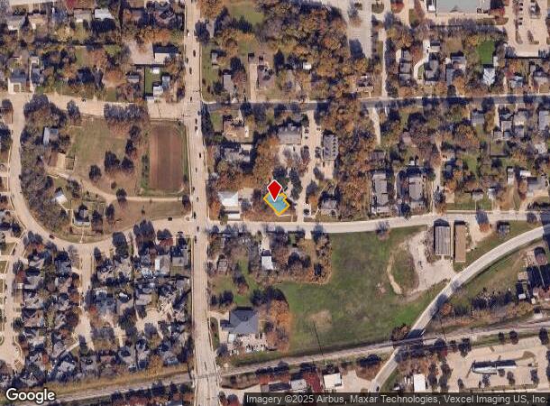 629 W College St, Grapevine, TX Parcel Map