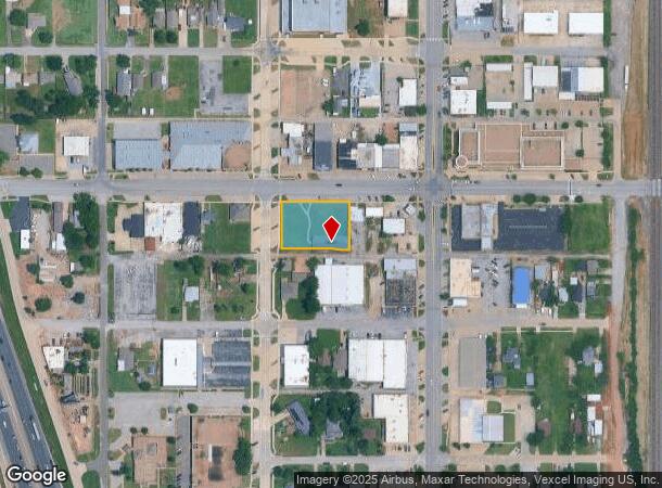  120 W Main St, Moore, OK Parcel Map