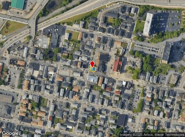  176 Columbia St, Fall River, MA Parcel Map