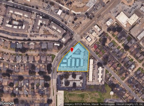 5680 Abrams Rd, Dallas, TX Parcel Map