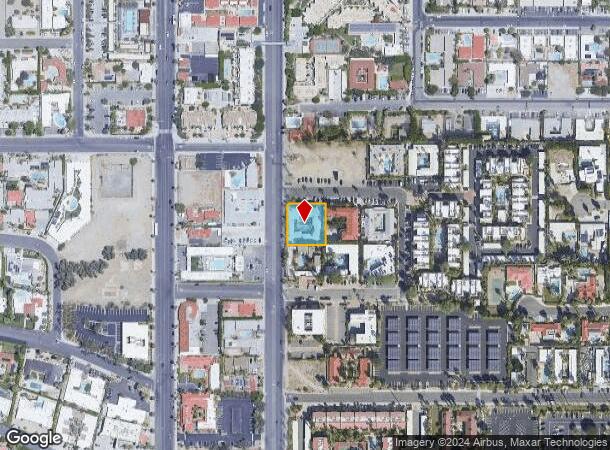  1420 N Indian Canyon Dr, Palm Springs, CA Parcel Map