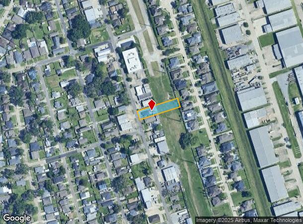 805 Hickory Ave, New Orleans, LA Parcel Map