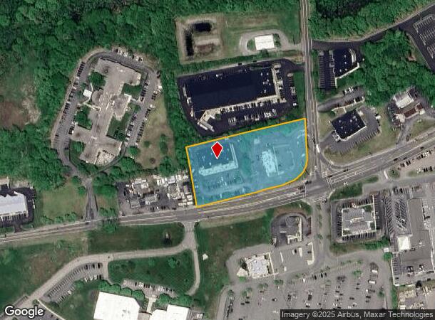  707 W Center St, West Bridgewater, MA Parcel Map