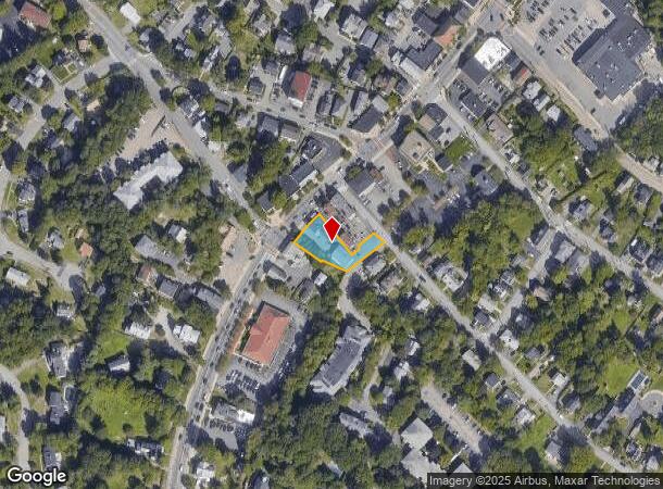  515 Washington St, Canton, MA Parcel Map