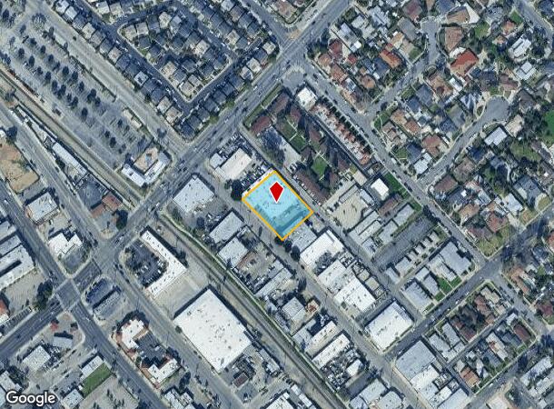 2021 1St St, San Fernando, CA Parcel Map