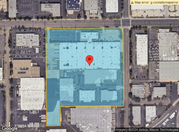  1355 S Acacia Ave, Fullerton, CA Parcel Map