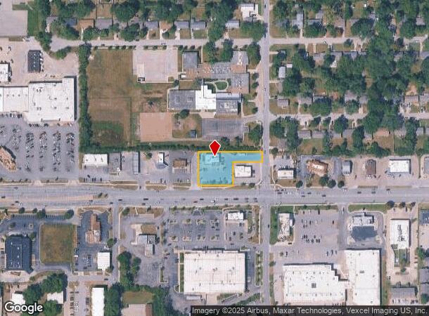 1714 W 23Rd St, Lawrence, KS Parcel Map