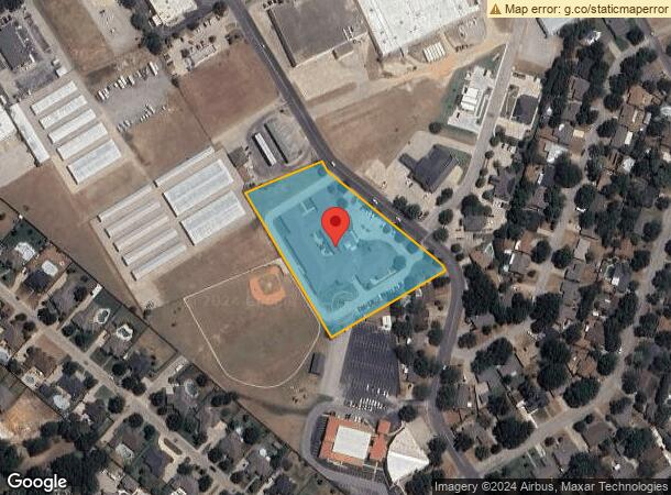  402 S Colonial Dr, Cleburne, TX Parcel Map