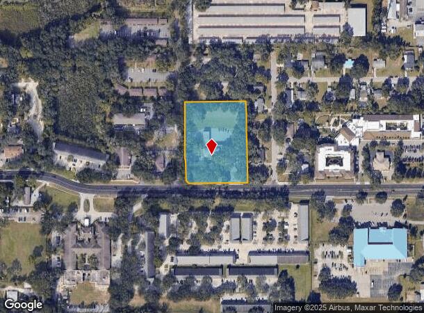 1370 Oakfield Dr, Brandon, FL Parcel Map