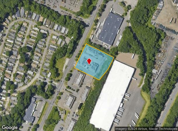  484 Bridgeport Ave, Shelton, CT Parcel Map