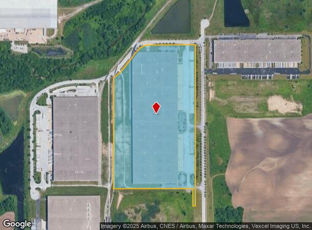 21700 Mark Collins Dr, Chicago Heights, IL Parcel Map