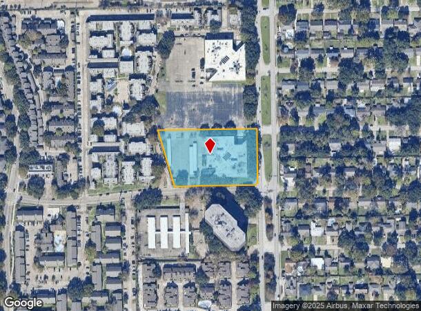  3030 S Gessner Rd, Houston, TX Parcel Map